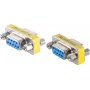 SHIVERPEAKS BS78254 9-pin D-SUB adapter emane-isane, hõbedane
