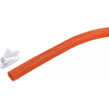 SHIVERPEAKS paindlik kaablikanali komplekt, 13mm, oranž, 3,75m (BS18-33377)