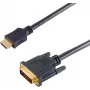 SHIVERPEAKS HDMI-DVI-D ühe kanali kaabel 5m must SI-77485