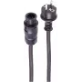 SHIVERPEAKS PV toitekaabel BC01 CEE 7/7 Schuko, 5 m, 16 A, 250 V, IP67, must BS02-40055