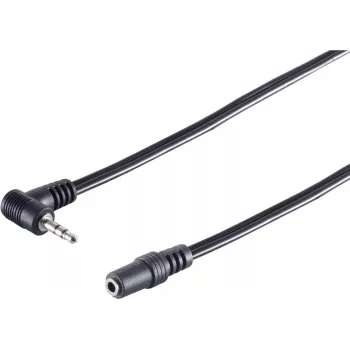 SHIVERPEAKS S-Conn HP30781 heliadapteri kaabel 0,2 m 3,5 mm isane - 2,5 mm isane must