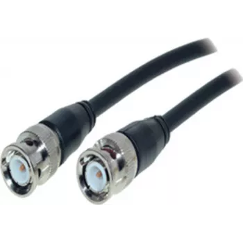 SHIVERPEAKS S CONN maksimaalne ühenduvus BNC isane - BNC isane RG58 koaksiaalkaabel, 50 Ohm, 10 m, must (77510)