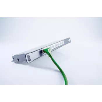 SHIVERPEAKS S/CONN maximum connectivity Cat 6 S/FTP PIMF võrgupatch-kaabel, RJ45 nurga all sirgele, roheline, 20 m (08-64093)