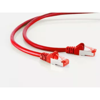 SHIVERPEAKS S/CONN maximum connectivity Cat 6A S/FTP PIMF halogeenivaba GHMT-sertifitseeritud paigalduskaabel, punane, 0,15 m (75711-A0.15R)