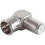 SHIVERPEAKS S/CONN maksimaalse ühenduvusega F-nurkadapter, F-kiirpistik F-pesa (85210-QUICK)