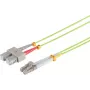 SHIVERPEAKS S/CONN maksimaalse ühenduvusega OM5 LC/SC Duplex Multimode Fiber Patch Cable, 50/125µm, laimiroheline, 5m 07-530515
