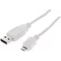 SHIVERPEAKS USB A - Micro USB B kaabel, 1 m, USB 2.0, must