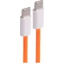 SHIVERPEAKS USB-C - USB-C punutud laadimiskaabel, 60W PD, 2m, oranž BS14-21037