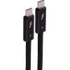 SHIVERPEAKS USB-C - USB-C Thunderbolt 5 UltraFlex kaabel, 240W, 2m, must BS13-75035