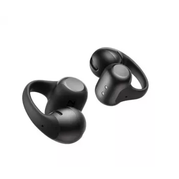 Shokz OpenDots 2 Open-Ear True Wireless Earbuds, Bluetooth 5.3, IP54, 28h Battery, Black