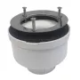 Dušialuse äravool orienteeritav kroom 90mm