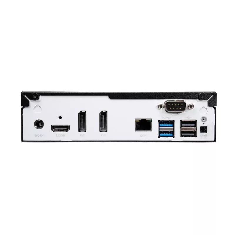 Shuttle DH810S õhuke PC barebone, LGA1150, Intel H81, DDR3L, HDMI, DP, M.2, kaks GbE, 8x USB, COM, 24/7