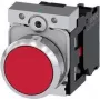 Siemens 3SU1150-0AB20-1CA0 SIRIUS ACT valikulüliti, 22mm, 2-asendiline, 1NO, must