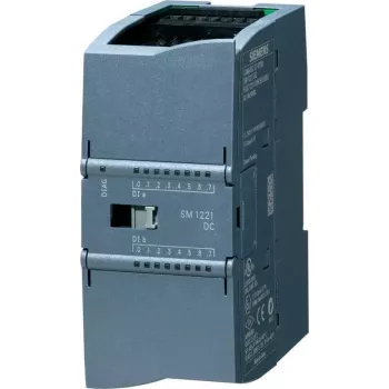 Siemens 6ES7221-1BH32-0XB0 SIMATIC S7-1200 SM 1221 digitaalne sisendmoodul, 16 DI, 24 V DC, sink/source, kruviklemmid
