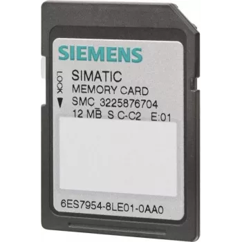 Siemens 6ES7954-8LC04-0AA0 SIMATIC S7 mälukaart, 4 MByte Flash, S7-1200/S7-1500/SINAMICS jaoks