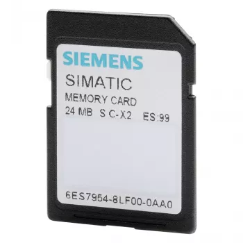Siemens 6ES7954-8LF04-0AA0 SIMATIC S7 mälukaart 24 MB S7-1x00 CPU-le