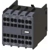 SIEMENS abikontaktiplokk 2NO+2NC, suurus S00/S0, kruviklemmid, 3RH2911 seeria 3RH29112GA22