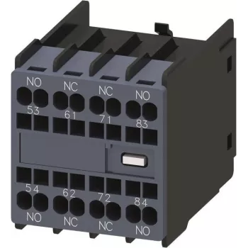 SIEMENS abikontaktiplokk 2NO+2NC, suurus S00/S0, kruviklemmid, 3RH2911 seeria 3RH29112GA22