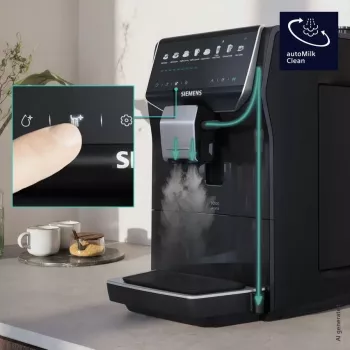 Siemens EQ500 iAroma TP553E07 Täisautomaatne espressomasin, Piano Black