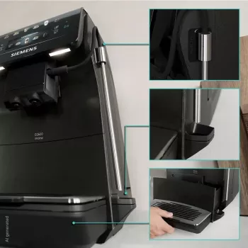 Siemens EQ600 iAroma TP603E08 15 bar espressomasin