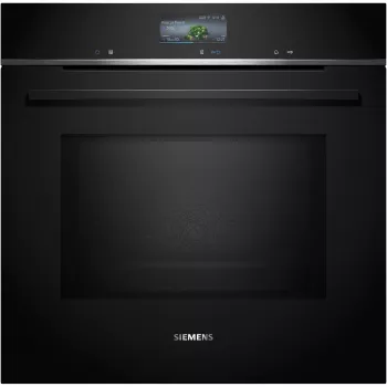 SIEMENS HM736GAB1 iQ700 Sisseehitatud ahi mikrolaineahjuga, must, 60 cm, Home Connect