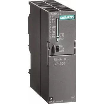Siemens SIMATIC S7-300 CPU 317-2 DP, 1 MB töömälu, MPI/DP ja PROFIBUS DP liidesed, 24V DC, DIN-liinile kinnitatav 6ES73172AK140AB0