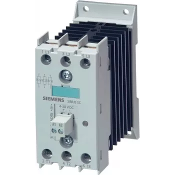 Siemens SIRIUS 3RF2420-1AC45 pooljuhtrelee, 1-faasiline, 20 A, 48-600 V AC, 24 V DC juhtimine, nullpunktlülitus, kruviklemmid