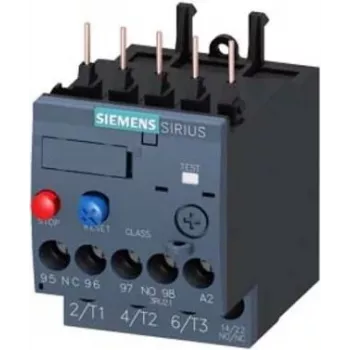 Siemens SIRIUS 3RU2 termiline ülekoormusrelee 0,9-1,25 A, klass 10, S00, kruviklemmid, 1NO+1NC 3RU21160KB0