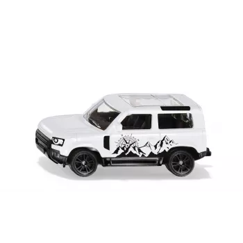 SIKU Land Rover Defender 90 (Valge/Must) 1:16 Skaala Suruvalumudel