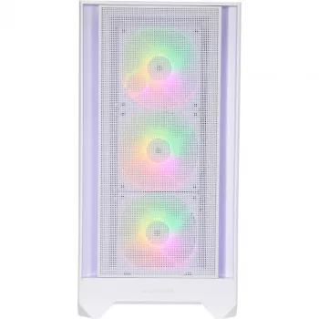 SILENTWARE Flow 110 ARGB White Tempered Glass Mid-Tower Case