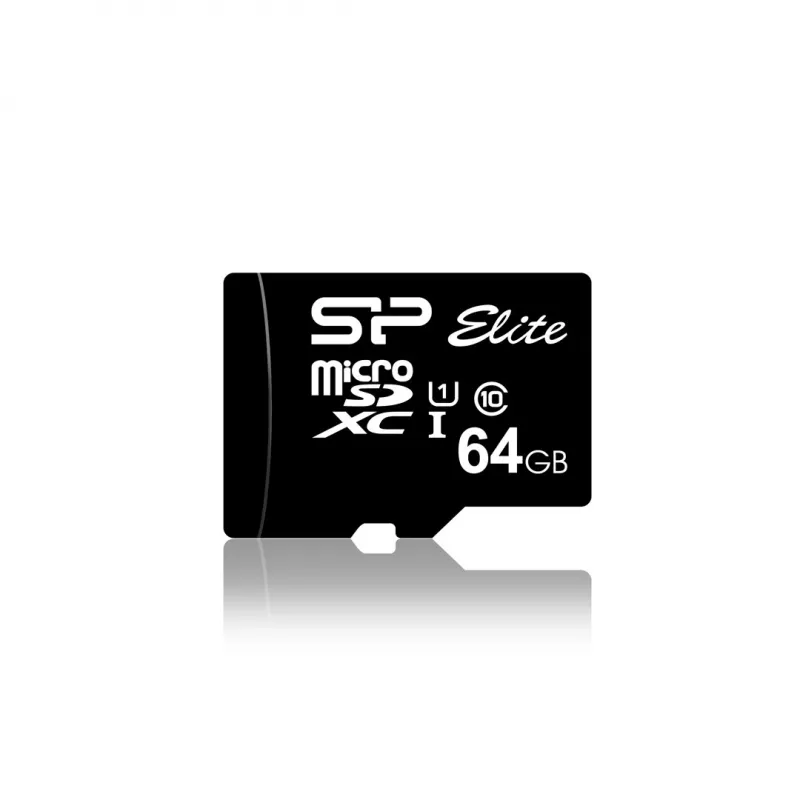Silicon Power 64GB microSDXC UHS-I Class 10 U1 V10 mälukaart