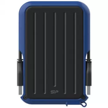 Silicon Power Armor A66 1TB väline kõvaketas USB 3.2 Gen 1, vastupidav, IPX4 veekindel, must punaste aktsentidega