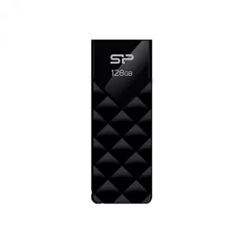 Silicon Power Blaze B03 32GB USB 3.2 Gen 1 mälupulk, sissetõmmatav, must