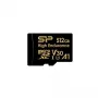 Silicon Power Golden Series 64GB microSDXC mälukaart, UHS-I U3, V30, A1, kuni 100 MB/s lugemine, 80 MB/s kirjutamine, SD-adapteriga