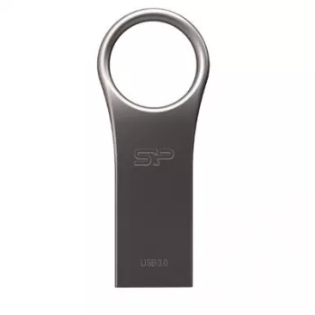Silicon Power Jewel J80 128 GB USB 3.0 Flash Drive Silver