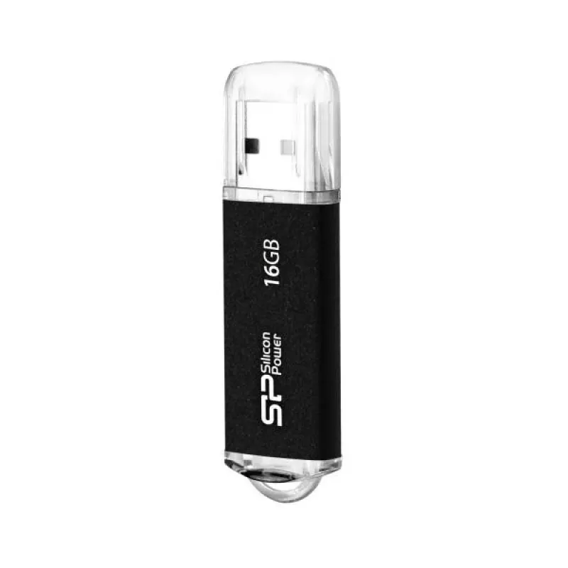 Silicon Power Ultima II USB Flash Drive 16 GB USB Type-A 2.0 Black