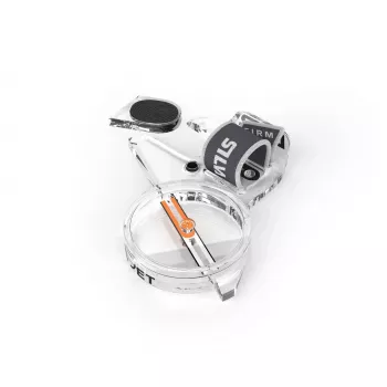 Silva Arc Jet Labais Thumb Compass - Must/Läbipaistev