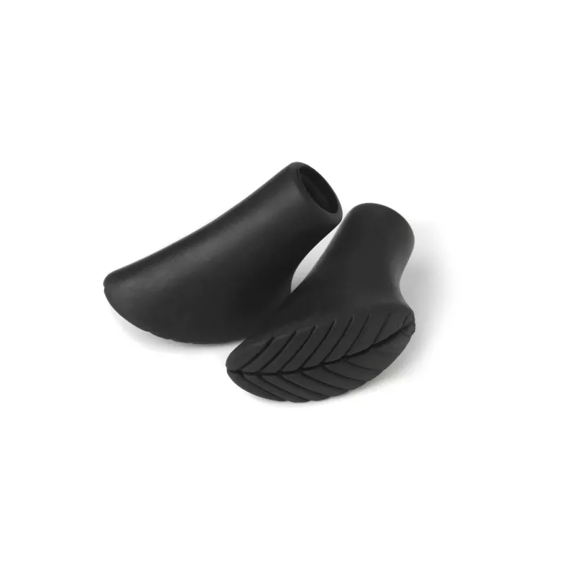 Silva Rubber Paws Trekking Pole Tips (Pair) - Black, 11mm