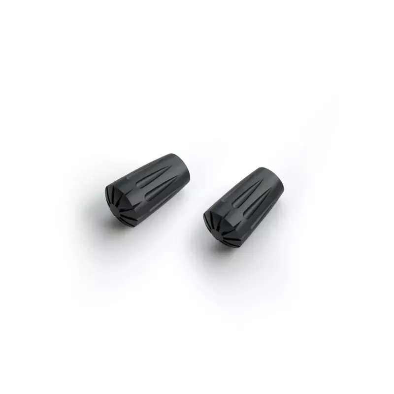 Silva Running & Trekking Rubber Paws kepiotsad (paar) - must, 11-12 mm
