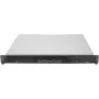 SilverStone RM100 1U Rackmount Korp - Mini-ITX, teras, must
