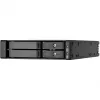 SilverStone SST-FS202B-V2 2-Bay 3.5 inch SATA Hot-Swap Cage for 5.25 inch Bay - Must