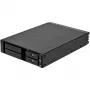 SilverStone SST-FS202B-V2 2-Bay 3.5 inch SATA Hot-Swap Cage for 5.25 inch Bay - Must