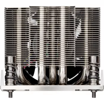 SilverStone SST-XE02-TR5B Madala profiiliga CPU jahuti, 60mm ventilaator, must alumiinium, vaskpõhi, Intel LGA1150/1151/1155/1156, PWM, 65W TDP