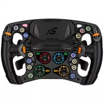 Simagic Zeus Formula rool - 290mm süsinikkiud, 4,3-tolline LCD, RGB-nupud, kahekordne sidur