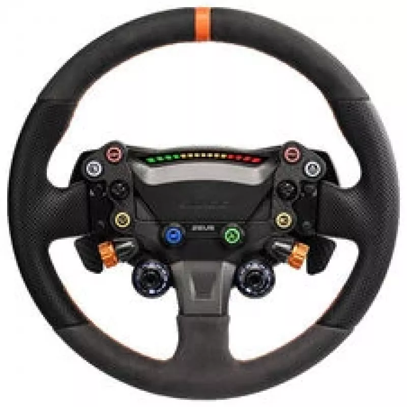 Simagic Zeus Sport rool - 300mm seemisnahast velg, CNC-alumiinium, RGB-nupud, kahekordsed süsinikkiust magnetsed käiguvahetajad, juhtmevaba, 50mm QR