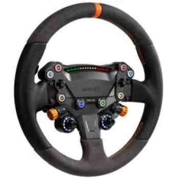 Simagic Zeus Sport rool - 300mm seemisnahast velg, CNC-alumiinium, RGB-nupud, kahekordsed süsinikkiust magnetsed käiguvahetajad, juhtmevaba, 50mm QR