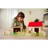SIMBA-DICKIE Farm with Accessories – Suur talumängukomplekt koos aidaga, talliga, talunikuga, loomade ja söötmisvahenditega lastele vanuses 3-8