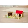 SIMBA-DICKIE Farm with Accessories – Suur talumängukomplekt koos aidaga, talliga, talunikuga, loomade ja söötmisvahenditega lastele vanuses 3-8