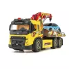SIMBA-DICKIE Giant Tow Truck tulede, helide, liigutatava kraana ja vintsiga – mängupäästeauto lastele alates 3. eluaastast