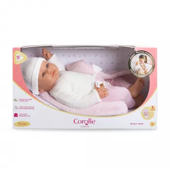 SIMBA-DICKIE Mon Grand Poupon Rose Newborn Baby Doll 30 cm